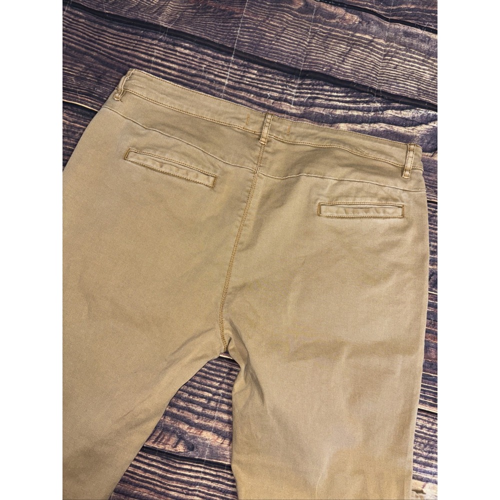 Free People Womens Tan Classic Tapered Leg  Casual Chino Pants Size 8 - Picture 7 of 8
